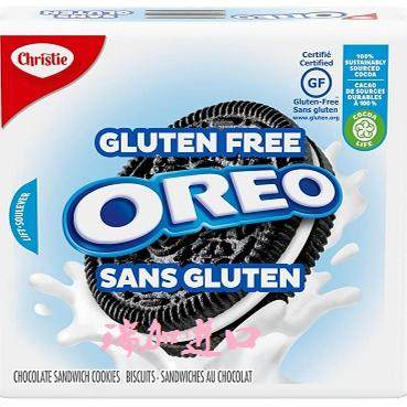 加拿大Christie OREO奥利奥无麸质巧克力夹心三明治饼干376G*2包