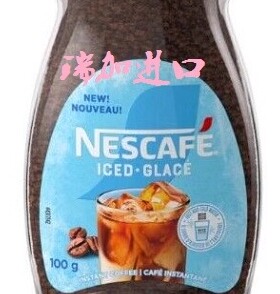 新品！包邮加拿大Nescafe ice coffee雀巢原味冰咖啡100克
