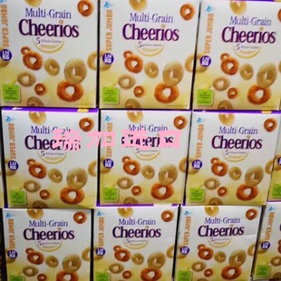 包邮！加拿大GM 通用磨坊CHEERIOS 五谷趣味麦片圈多种谷物1.24KG