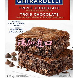 新品包邮加拿大Ghirardelli吉尔德利布朗尼混合蛋糕粉2.83KG多种
