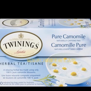 包邮加拿大TWININGS TEA川宁CAMOMILE洋甘菊花草茶30克*2盒 多种