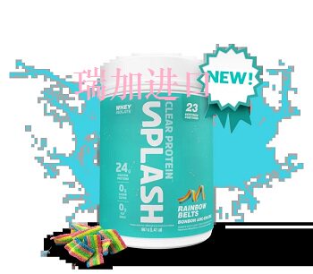 包邮加拿大Revolution乳清分离蛋白质粉667G彩虹糖带多种味付定金