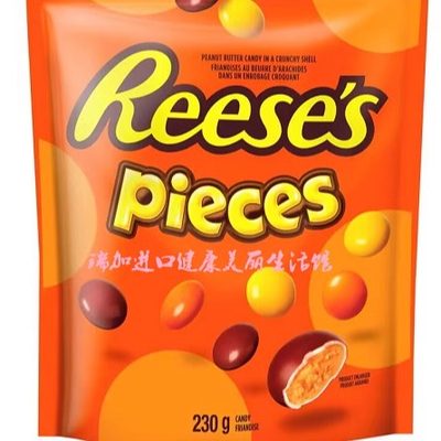 包邮加拿大Reese's里斯曲奇花生酱夹心酥脆巧克力豆230g*2包多种