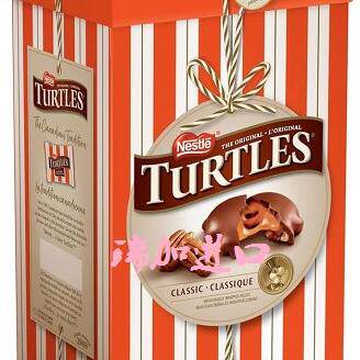 新品包邮加拿大Turtles雀巢小乌龟焦糖核桃夹心巧克力800克多种装