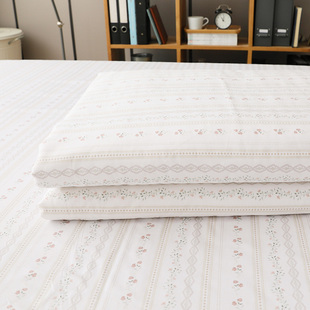 樱桃花 2.0米双人180x220cm全棉被罩定做 咖纯棉被套单件宿舍1.5