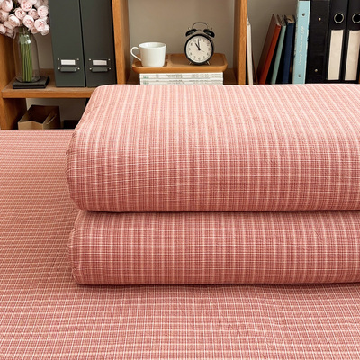 唐朝一只鱼晚晴红纯棉被套