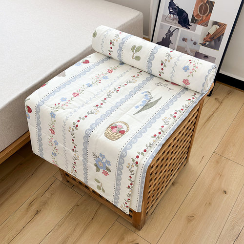 唐朝一只鱼全棉夏季凉感空调被