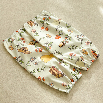 唐朝一只鱼萝卜小兔纯棉套袖