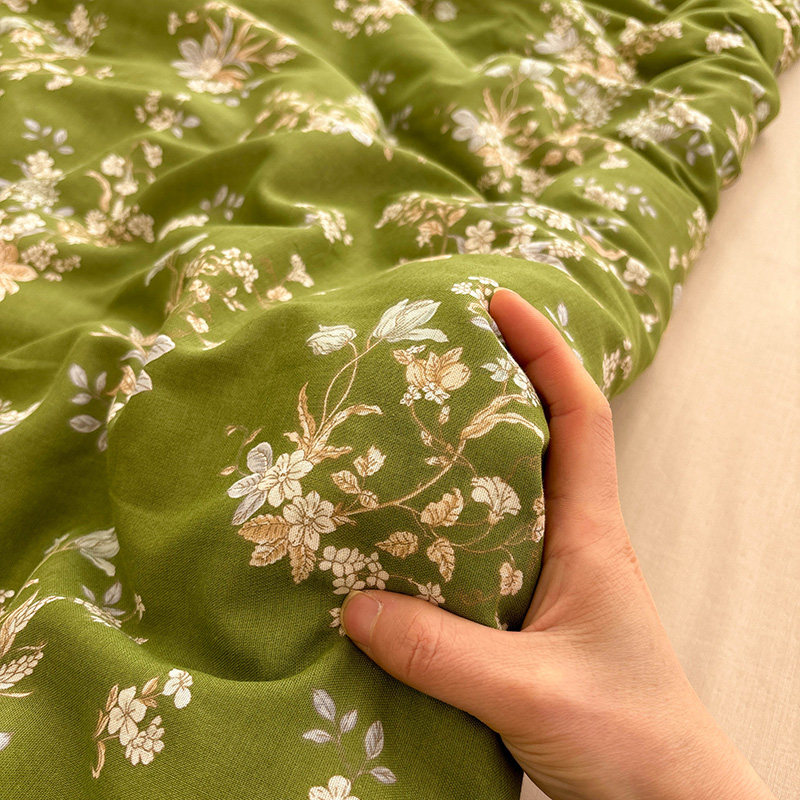 唐朝一只鱼双层纱曼城旧事床单