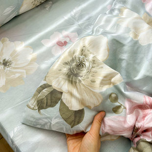 云想花裳纯棉床单单件100%全棉2024新款 宿舍单人被单可配三四件套