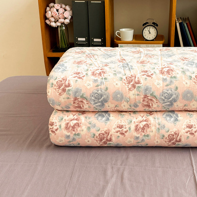 唐朝一只鱼双层纱花漾被套