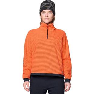 代购Mountain hardwear山浩女士抓绒衣保暖透气易穿脱户外上衣