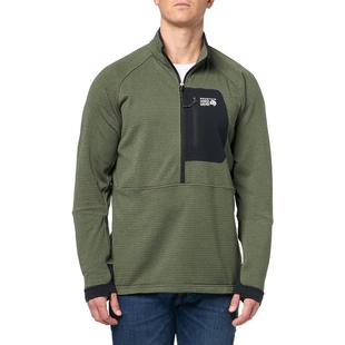 代购Mountain hardwear山浩男士抓绒衣保暖排汗透气男款抓绒衣