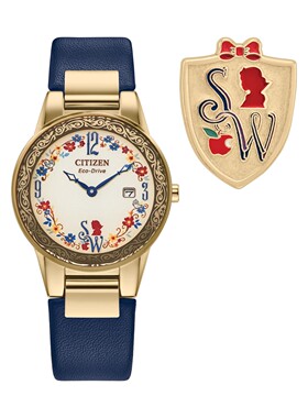 代购Citizen西铁城迪士尼公主系列白雪公主腕表优雅时尚手表女表