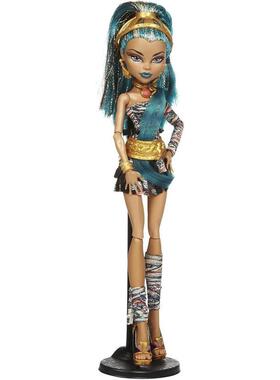 代购Monster High娃娃益智动手塑料可动展示桌面模型正版埃及