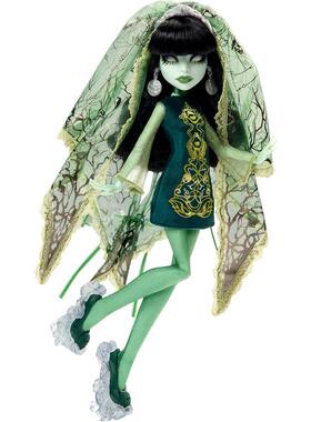 代购Monster High娃娃摆件展示精细环保桌面陈列收藏限量复古