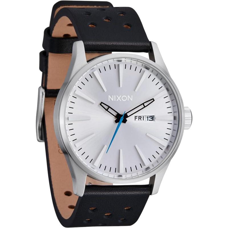 代购Nixon男士腕表日期夜光计时日历皮带金属防水钢壳商务休闲