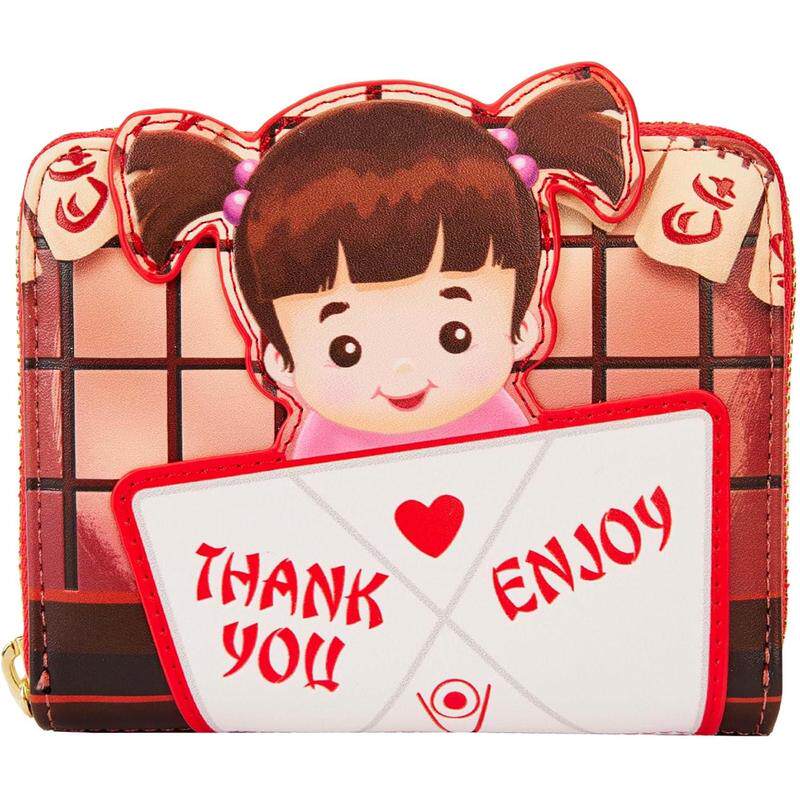 代购Loungefly女士迪士尼钱包多卡位设计硬币袋钞票收纳储物