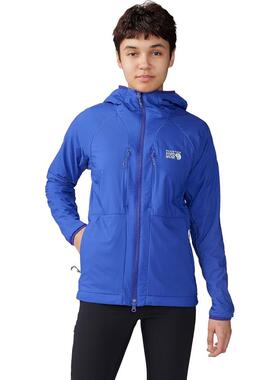 代购Mountain hardwear山浩女士冲锋衣防风透气保暖户外风衣