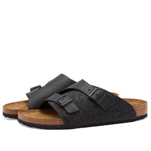 Zurich勃肯男士 时尚 正品 休闲厚底软木拖鞋 Birkenstock 直邮代购