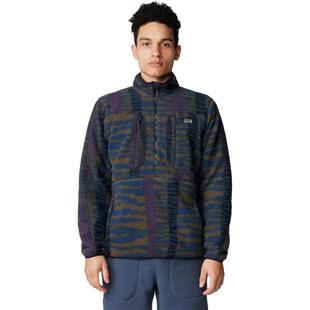 代购Mountain hardwear山浩男士抓绒衣保暖轻量柔软男款抓绒衣