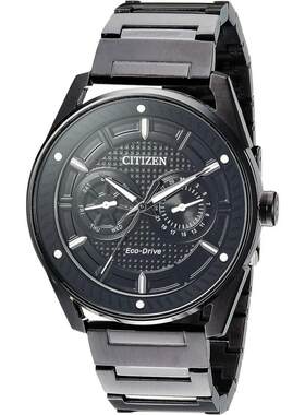 海外代购Citizen/西铁城男士日韩腕表光动能星期日历不锈钢表壳
