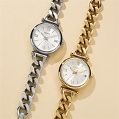 代购 Fossil化石手表女表Carlie三针不锈钢休闲腕表复古时尚 腕表