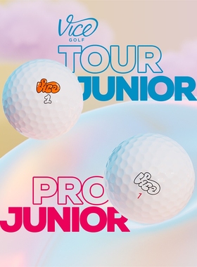 代购美国Vice Pro Junior青少年入门竞技型球高尔夫球巡回赛级用