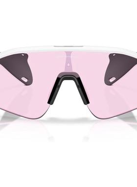 代购Oakley欧克利女士太阳镜防滑高贴合抗冲击轻量化白色边框