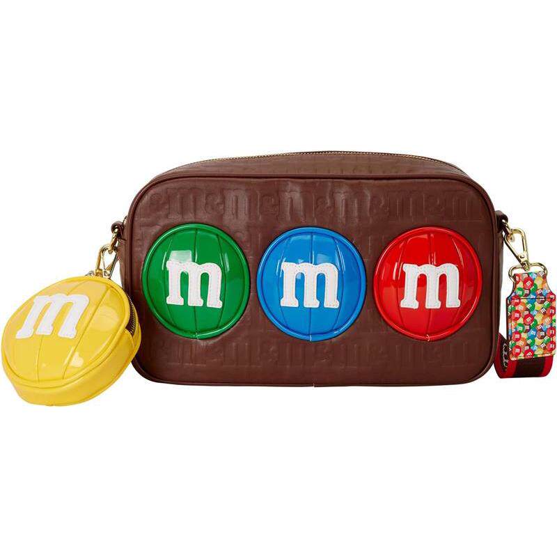 代购Loungefly女士单肩包便携收纳多隔层设计调节肩带装饰性挂件