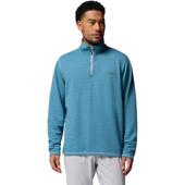 代购 抓绒衣防泼水保暖快干户外上衣半拉链 Columbia哥伦比亚男士