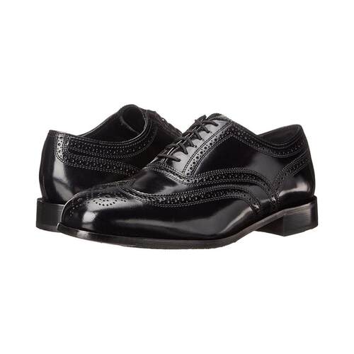 海外代购Florsheim男士单鞋轻量防滑布洛克系带商务通勤日常休闲