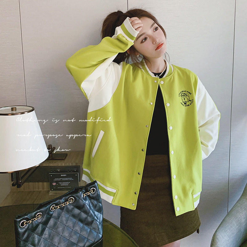 【早秋现货】棒球服DNF减龄运动新时尚199双色款D11-P125-控178,女装短外套,浙宝199