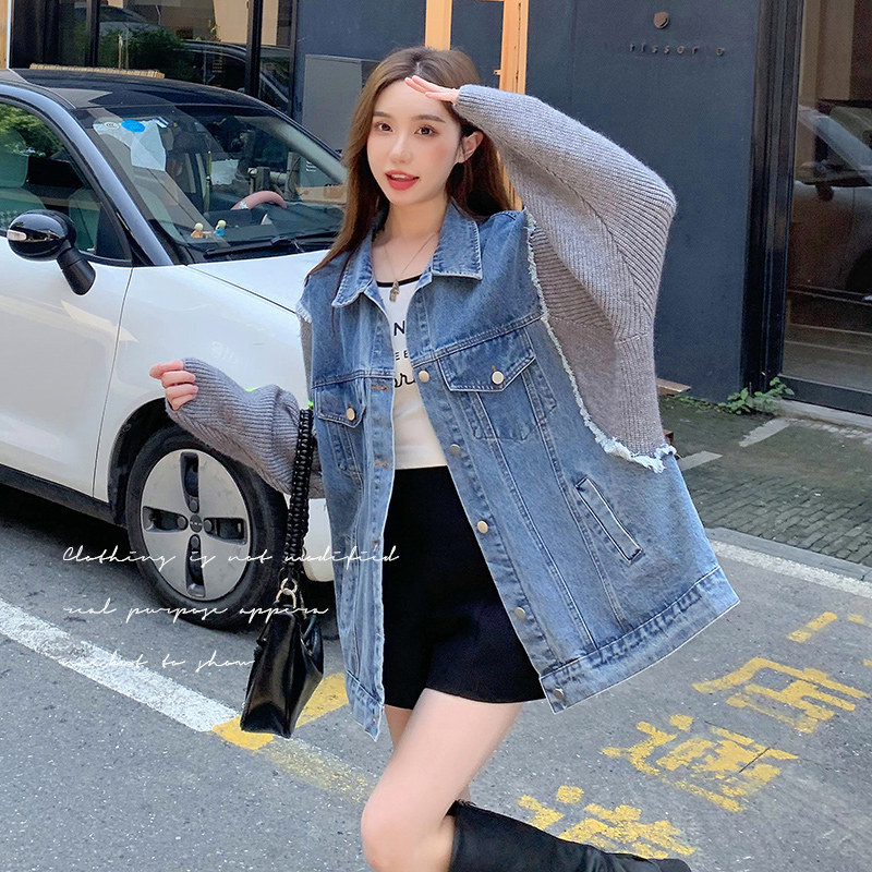 波拉bora韩国童装女童牛仔衣时尚2025新款儿童春装外套男童中大童,女装短外套,浙宝199