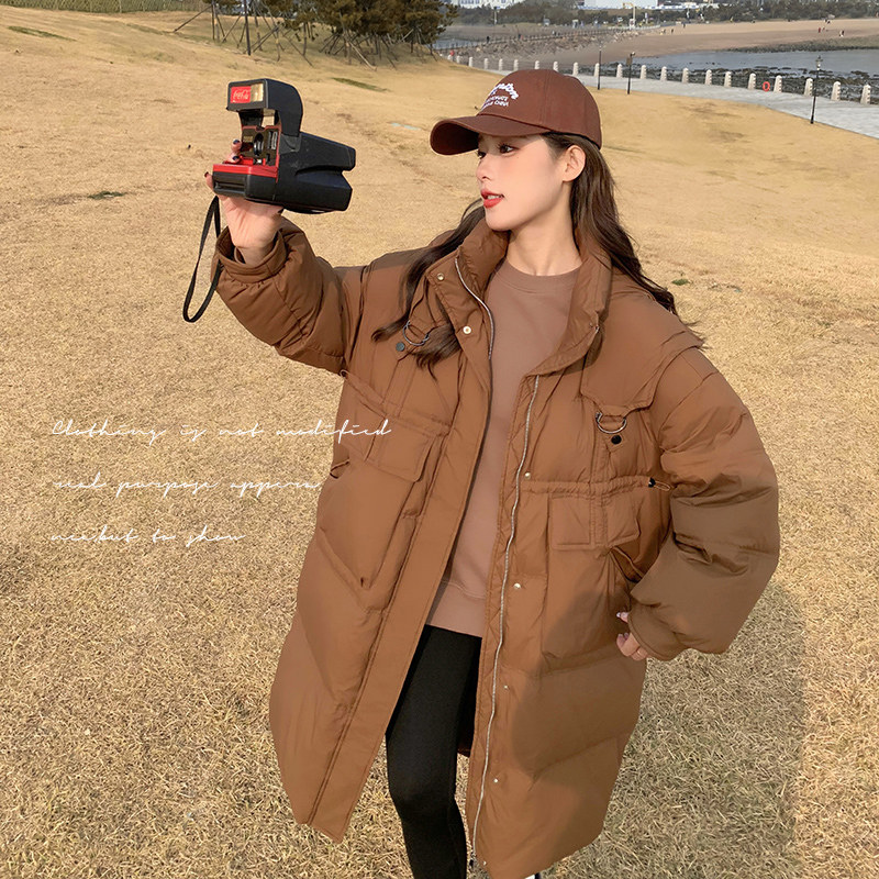 90绒新标【双色已出货】羽绒服长款不挑人199-6882-P355-控498,女装羽绒服,浙宝199