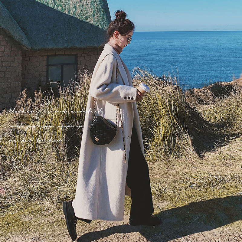 简约毛呢大衣【冬款现货】轻奢199-6827-P195-控278,女装毛呢外套,浙宝199