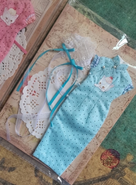 《甜心猫咪》blythe azone licca ob24 ob22 大胖点胖梨旗袍娃衣