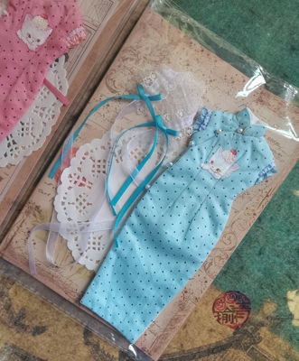 《甜心猫咪》blythe azone licca ob24 ob22 大胖点胖梨旗袍娃衣
