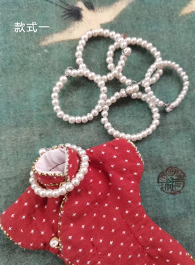 blythe小布azone licca ob24 ob22 ob11 娃衣复古珍珠手工项链