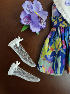 blythe小布azone licca ob24 ob22 ob11娃娃蕾丝袜子【清瑜雅阁】