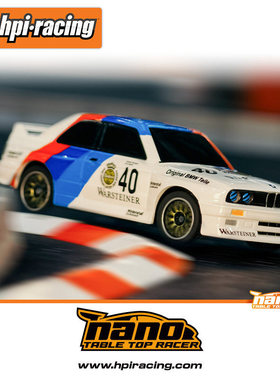 HPI Nano TTR仿真1/64宝马M3 Warsteiner遥控玩具车 160992 现货
