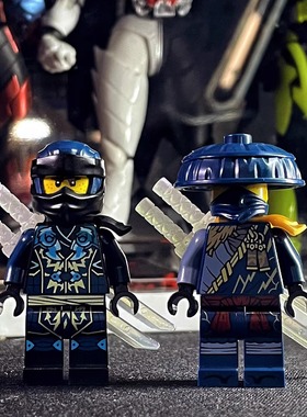 绝版2025新品LE高幻影忍者浪人杰归来 新一代杰全套积木黑暗杰组