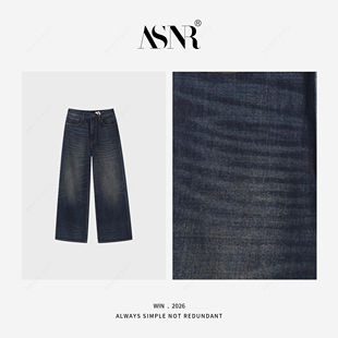 BRAID I 裤长103起  26SS博主挚爱/ ac*e高级直筒牛仔裤8120ZCHFS