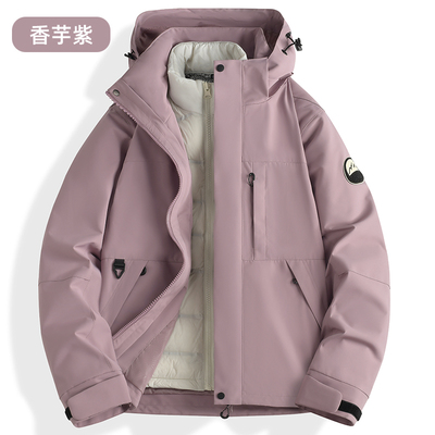 骆驼骑师情侣冬季冲锋衣