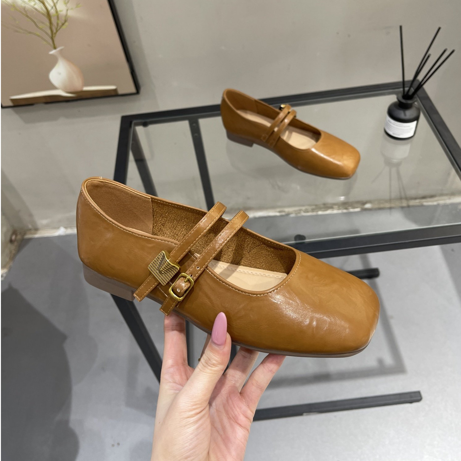 小香风复古平底玛丽珍单鞋女2026春季新款配裙子踩屎感气质晚晚鞋,女鞋,玛丽珍鞋,淘宝优惠券,粉丝福利购,淘宝优惠卷