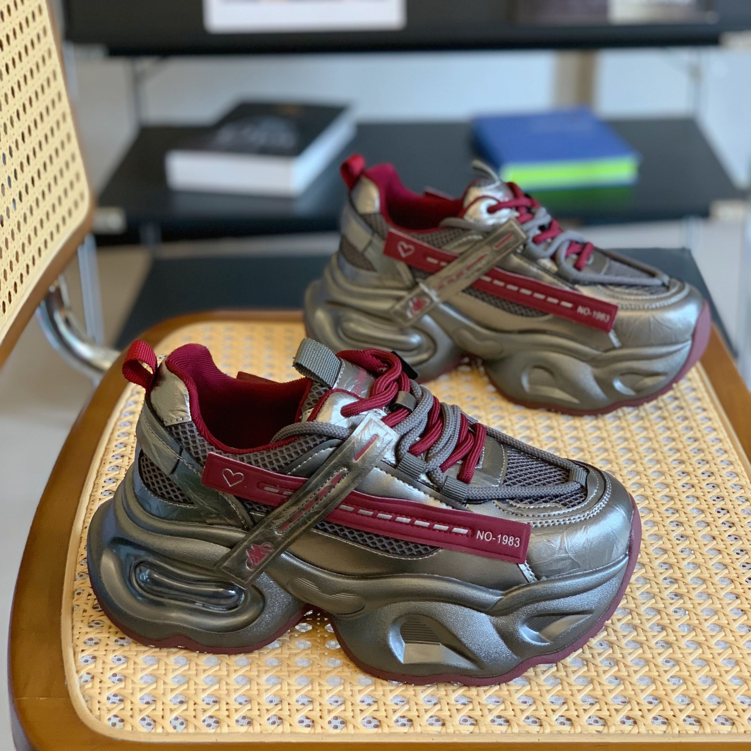 增高显瘦显腿长小众高级感老爹鞋