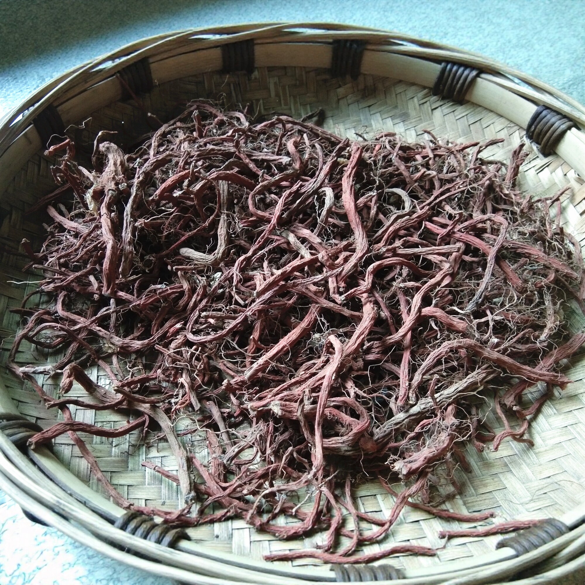 贵州野生丹参干货 地产中草药紫丹参煮水泡水赤参农家自晒红根