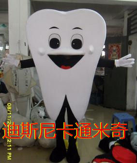 牙齿卡通 人偶道具  十二生肖服 牙齿口腔牙科吉祥物行走人偶道具