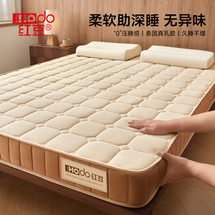 红豆乳胶记忆棉床垫软垫慢回弹家用卧室租房专用榻榻米海绵垫褥子