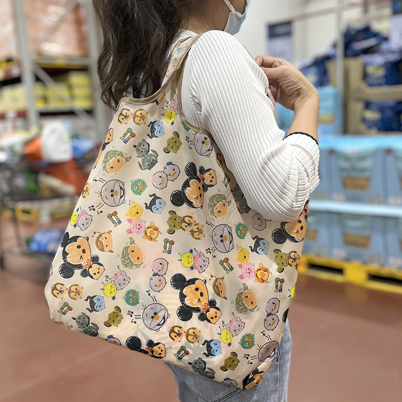 中号折叠便携手提袋环保购物袋子